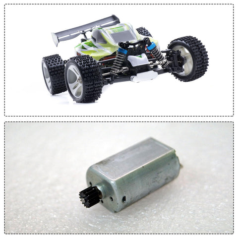 RC car and motor with Two Pack 32P Hardened Pinion Gear With 5mm Shaft 13T Carbon Steel For RC Car Boat Drone Upgrade