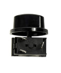 Heavy Duty Rotary Switch With Four Positions And Three Speeds For 120 To 250V AC, 15A Fan Heater Speed Selector, UL Listed, Durable Knob Control Built To Last And Easy Install For Home DIY Projects And Small Appliances, black
