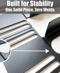 Universal Headboard Bracket For Sealy Ease And Tempur Ergo Adjustable Bed Frames Hella Robust Steel Build With Zero Weld Points, close-up detail.