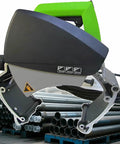 Automatic Pipe Cutter for Home and Pros, Heavy Duty Stainless Steel Tube Cutting Tool shown on a stack of pipes