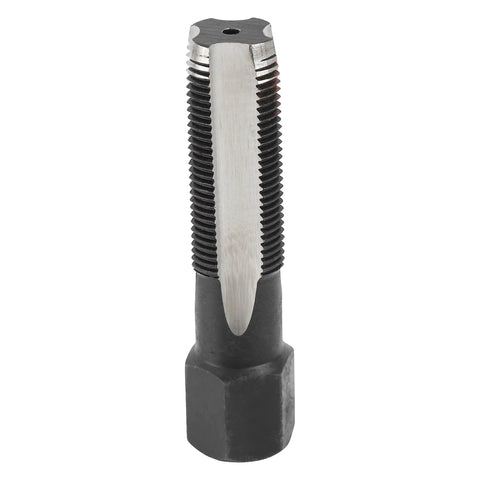 Close-up of tap from Cylinder Head Rethread Kit For Aluminum Heads Only With Tap And Reamer And Three Eighths Inch Inserts