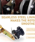Beefed Up Chain Roller Tensioner With Spring Heavy Duty Iron Rust Proof Chain Sprocket Guide For Motorcycle Chain Adjustment