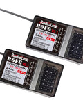 R6FG 6 Channel 2.4GHz Surface Receiver For RC Cars And Boats, Works With RC4GS V2/V3, RC6GS V2/V3, RC8X, Includes 2 Pcs