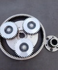 Electric Bike Gear Set Heavy Duty 36 Tooth Planetary Gear Kit with Steel Abrasion-Resistant Construction, 8mm Bore, 47.5mm Gear Ring