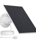 6V Solar Panel Charger For Arlo Pro 5S 2K Pro 4 Pro 3 Floodlight Ultra 2 Go 2 Ultra Camera With 13 Ft Magnetic Charging Cable IP65