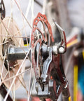 Top Shelf Aluminum Mechanical Disc Brake Kit For Mountain Bikes With 160MM Front Rear Rotors showcasing dual knob adjusters and calipers.