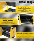 High Performance 20 Ton Hydraulic Busbar Bender For Copper And Aluminum showing angle indicator and smooth bending surface.