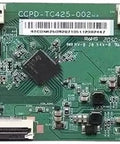 Plug And Play TC425 CCPD 002 V2 0 T Con Board Replacement For 43PFF5292 43L2F TVs, green PCB with ribbon connectors