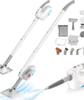 Level Up Your Routine With This Kickin 10 In 1 Steam Mop And Detachable Handheld Cleaner, features dual-use design and various attachments.