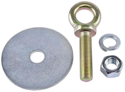 Race Ready Eye Bolt Kit With Zinc Plated Steel Hardware Including Eye Bolt Nut Lock Washer And Back Up Washer For Heavy Duty Secure Harness Safety And Easy Install eye bolt kit with washer, nut, and lock washer