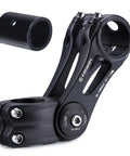 Adjustable Bicycle Stem Fits 25.4mm And 31.8mm Handlebars 110mm Or 130mm Length Riser MTB Road BMX Aluminum Alloy
