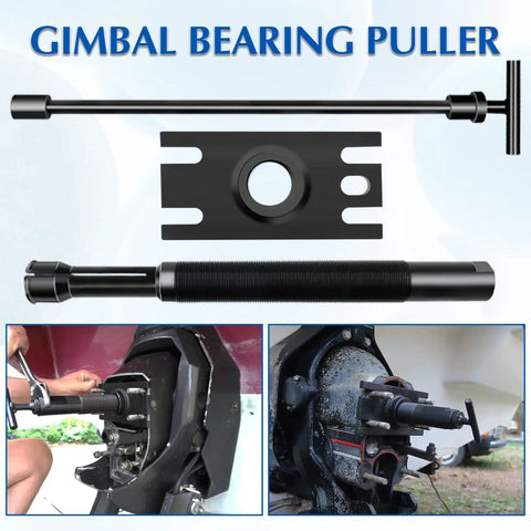Gimbal Bearing Puller Tool For Mercruiser Alpha Alpha 1 MR Bravo OMC Cobra And Volvo Marine Drives components and usage examples