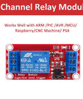 4 Pack 5V Relay Module One Channel Optocoupler with High-Current Switch for Home Projects handles 10A at 250V AC in a single relay module.