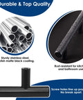 60 Pack 3 Inch Center To Center Matte Black Cabinet Pulls For Kitchen Cabinets Drawers Cupboards And Wardrobes Made From Stainless Steel Rust Resistant Modern Euro Style Universal Fit Durable Hardware For Cabinets And Furniture close-up showing rust resistance and sturdiness.
