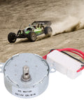 No Sweat Operation 12V DC Motor With Whisper Quiet Gearbox 5 RPM Reversible Drive For Vending And Automation Low Power Draw, compact motor design.
