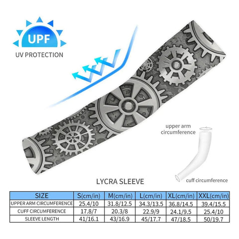 Top Shelf Compression Cooling Arm Sleeve For Tattoo Cover Up And Sun Defense Featuring Ultra Light Durable Lycra Quick Drying Air Flow Design For Gym Or Daily Grind Activities