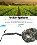 Backpack Style Fertilizer Spreader For Lawn And Garden Manual Handheld Broadcast Spreader Portable No Mess For Farm Crops Vegetables