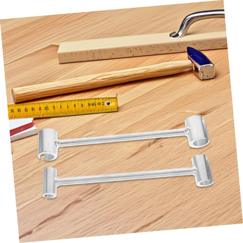 Residential Door Hinge Adjustment Tool Kit, 2 Piece Hinge Gap Wrench Set For Quick And Precise Door Alignment And Easy Gap Corrections, Durable DIY Hinge Repair Kit For Home Improvement