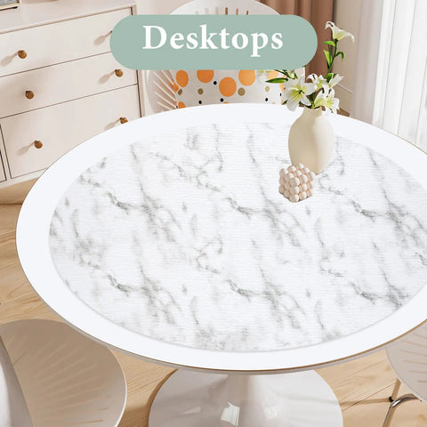 Heavy Duty 12X20FT White Marble Shelf And Drawer Liner Non Skid Waterproof Cabinet Paper For Kitchen Pantry Fridge Bathroom Vanity Easy Peel And Clean With Bonus Cutting Knife And Tape Included