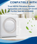 True HEPA Replacement Filter for Airmega AP-1512HH Mighty and Airmega 200M Purifiers with purifier display