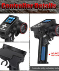 8 Channel 2.4GHz RC Transmitter With Receiver ergonomic design and adjustable trigger details