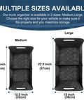 Car Trunk Organizer With Six Big Pockets Waterproof 600D Polyester Storage For SUV Minivan And Truck Durable Cargo Organizer