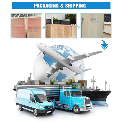 Image depicting packaging and shipping of the Heavy Duty Full Auto Car Wash Machine Non Contact High Pressure Cleaner With Air Dryer.