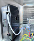 Industrial Ice Maker Control Board Kit 6 Part Set With 3.5 Inch Touch Display For Cube Ice Machines installed inside metal housing