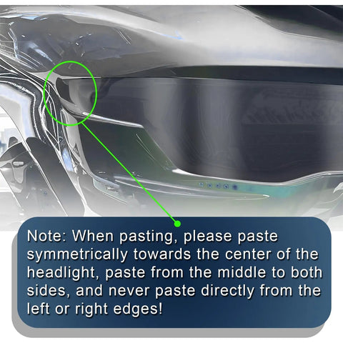 Headlamp Guard For Harley Road Glide CVO ST And FLTRXSE 2023 2025 Ride Ready Lightweight PC Headlight Cover detail view