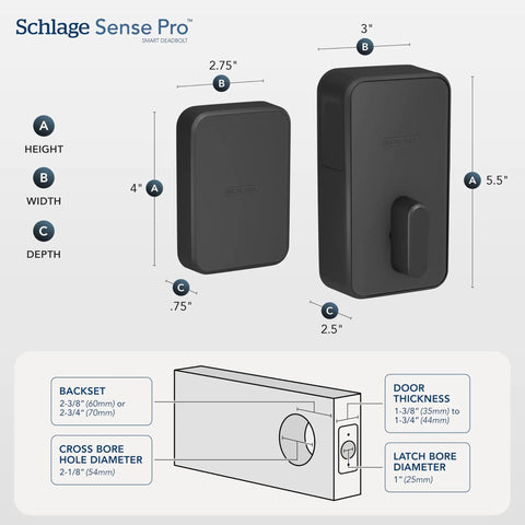 Lockdown Ready Uwb Smart Deadbolt Provides Zero Stress Hands Free Unlock And Smooth Touchscreen Keypad For Crib Safe Security Alongside Sleek Matte Black Hardware