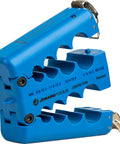 Mid Span Slit And Ring Tool For Fiber Optic Cables 10.2mm To 18.2mm, blue, multiple precision grooves for Corning Altos cables.