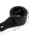 Crankshaft Damper Pulley Holding Tool For Toyota And Lexus Harmonic Balancer Locking Kit with dimensions shown