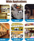 Wide applications of Pro Grade Electric Portafilter Cleaning Machine And Commercial Knock Box Combo in various shops.