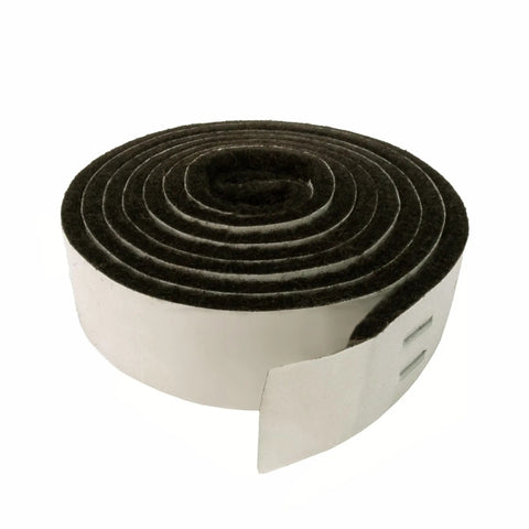 Heavy Duty 1 Inch By 60 Inch Furniture Slider Felt Strips Roll With Self Adhesive Backing For Easy Glide On Hard Floors