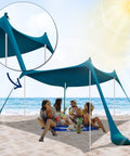 4 Pack Tent Poles Replacement Set Extra Canopy Poles For Beach Tents Parties Camping And Fishing 6.6 Feet Long Each Pole 200 Cm