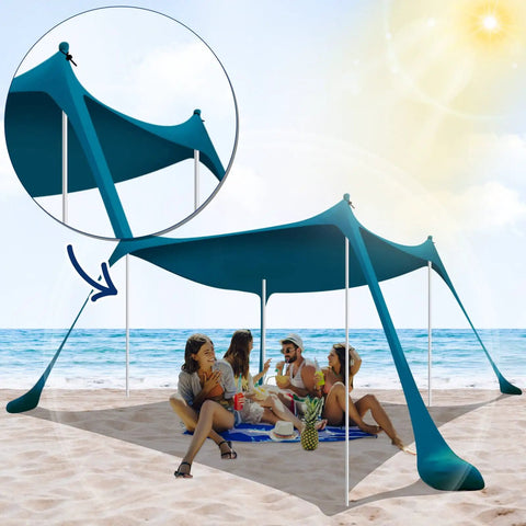4 Pack Tent Poles Replacement Set Extra Canopy Poles For Beach Tents Parties Camping And Fishing 6.6 Feet Long Each Pole 200 Cm