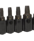 Strip Screw Extractor Set 10 Piece Black Lets You Yank Out Broken Screws And Bolts For Torx Torx Plus And Hex Heads