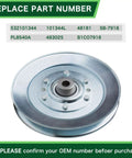 Scag 48181 Idler Pulley Replacement For AYP Husqvarna Encore GT180 Tiger Cat Cheeta Super Z 532101344 101344L Bunton PL8540A