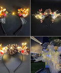 12 Pack 20 Micro LED Fairy String Lights On Slim Silver Copper Wire 3.3 Ft Each With Batteries Included For DIY Wedding Centerpieces Mason Jars Garlands Christmas Trees And Party Decor Warm White used in creative headband decorations and bouquet wrapping