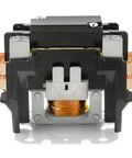 Black and copper One Pole 24VAC Coil Contactor For Air Conditioner Condenser And HVAC Compressor 30 Amp FLA 600V