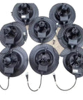 Black circular Water Tank Spreader System For UAV Planting T40 Compatible Drone Accessory designed for durability and performance