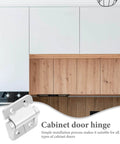 Torque Hinge for Cabinet Doors POPPETPOP One Point Eight Newton Meters Zinc Alloy Replacement Hinge with Adjustable Angle Stop