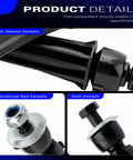 Front Stabilizer Sway Bar End Links OE Part K700538 Bolt On For Chevrolet Silverado Tahoe Suburban Avalanche GMC Sierra Yukon Yukon XL Cadillac Escalade close-up of bolt sleeve, nut, and bolt