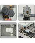 BambuLab A1 A1 Mini AMS Lite 3D Printer Screws Kit installation view, showing precise extruder mounting hardware and screw placement.