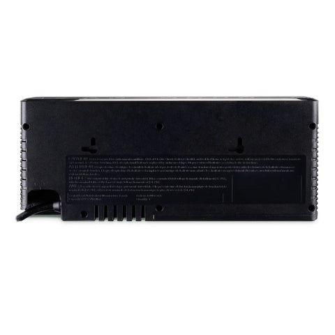Back view of GX950UC Gaming UPS Battery Backup And Surge Protector For Gaming PCs Consoles With 950VA 510W Eight Outlets