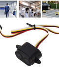 Rock Solid IP67 Waterproof Ultrasonic Distance Sensor Module With UART Output for Robot Obstacle Avoidance, front view