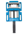 5 Inch Unigrip Drill Press Vise With 4-3/8 Inch Jaw Opening Built Tough For Daily Shop Use Cast Iron Body with blue finish