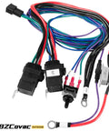Electrical wiring harness for marine Power Tilt And Trim Unit with connectors and switch