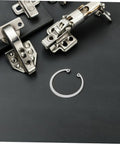 Stainless Steel C Type Snap Ring Set 5 Piece Retaining Clip Kit For Axles And Moving Parts alongside industrial components