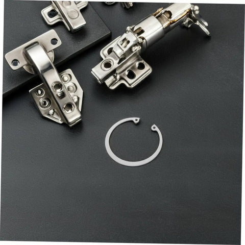 Stainless Steel C Type Snap Ring Set 5 Piece Retaining Clip Kit For Axles And Moving Parts alongside industrial components
